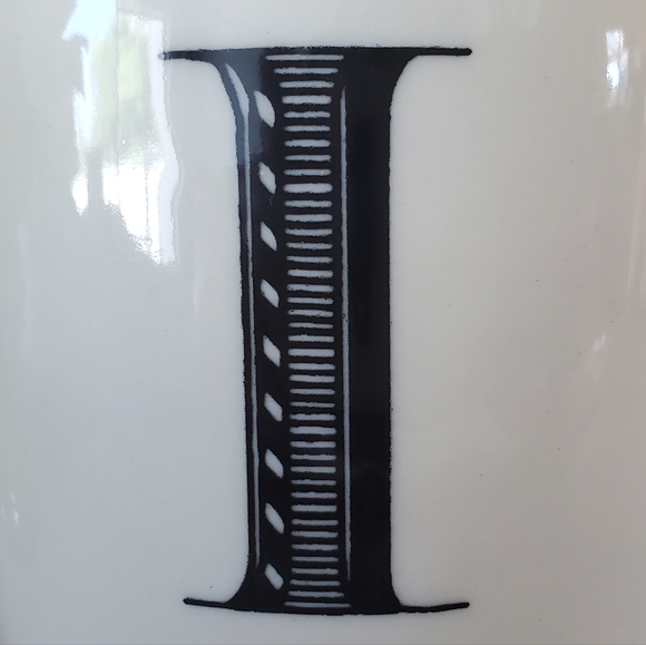 Anthropologie Letter I Monogram Initial Mug - Picture 7 of 7